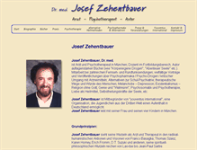Tablet Screenshot of josef-zehentbauer.de